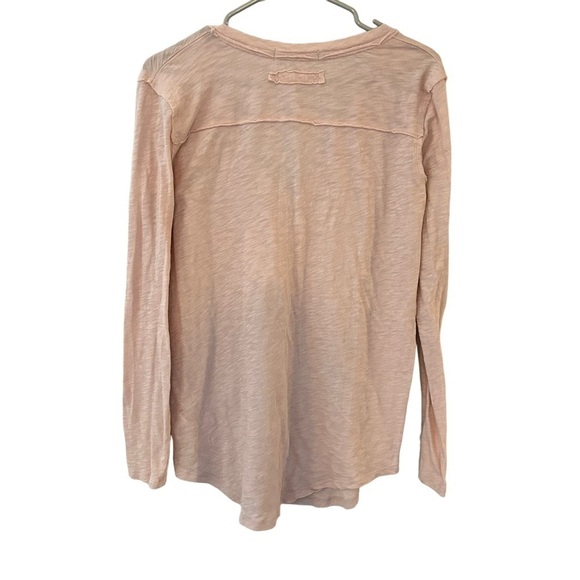 Free People Betty Long Sleeve Misty Pink Size Small - Picture 5 of 8